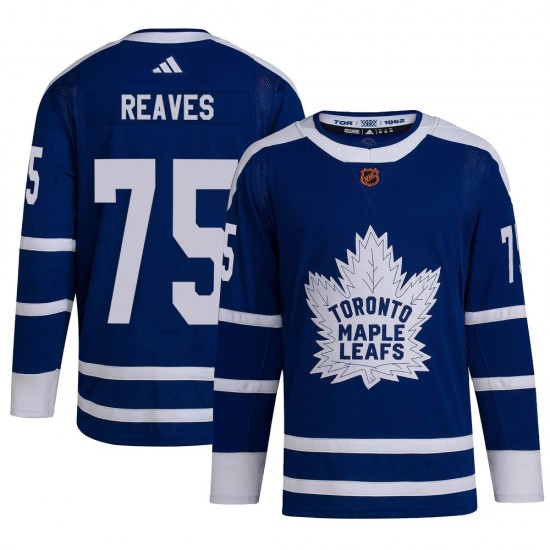 Adidas Ryan Reaves Toronto Maple Leafs Youth Authentic Reverse Retro 2.0 Jersey - Royal