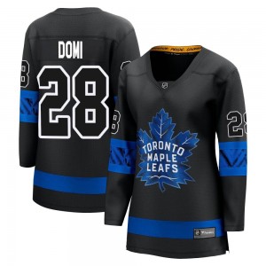 Fanatics Branded Tie Domi Toronto Maple Leafs Women's Premier Breakaway Alternate Jersey - Black