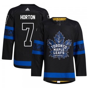 Adidas Tim Horton Toronto Maple Leafs Men's Authentic Alternate Jersey - Black