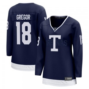 Fanatics Branded Noah Gregor Toronto Maple Leafs Women's Breakaway 2022 Heritage Classic Jersey - Navy