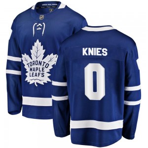 Fanatics Branded Matthew Knies Toronto Maple Leafs Youth Breakaway Home Jersey - Blue