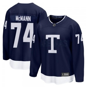 Fanatics Branded Bobby McMann Toronto Maple Leafs Men's Breakaway 2022 Heritage Classic Jersey - Navy