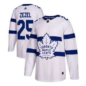 Adidas Peter Zezel Toronto Maple Leafs Youth Authentic 2018 Stadium Series Jersey - White